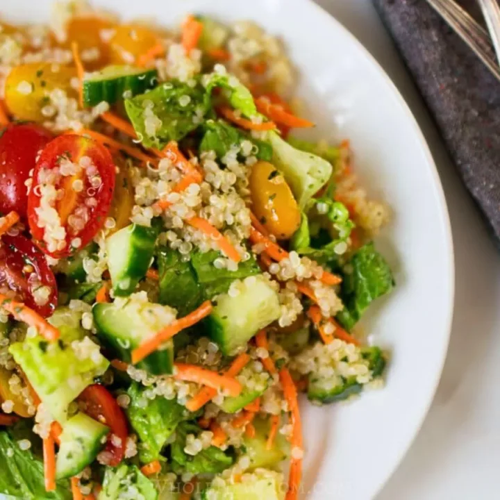 Image for Garden Quinoa Salad with Lemon Vinaigrette
