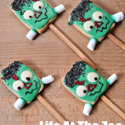 Image for Frankenstein Cookie Pops