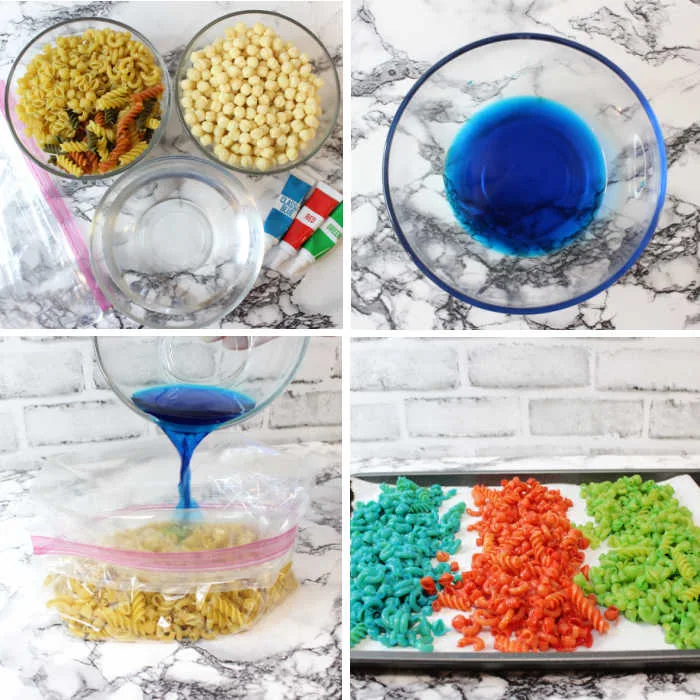 How to Dye Pasta