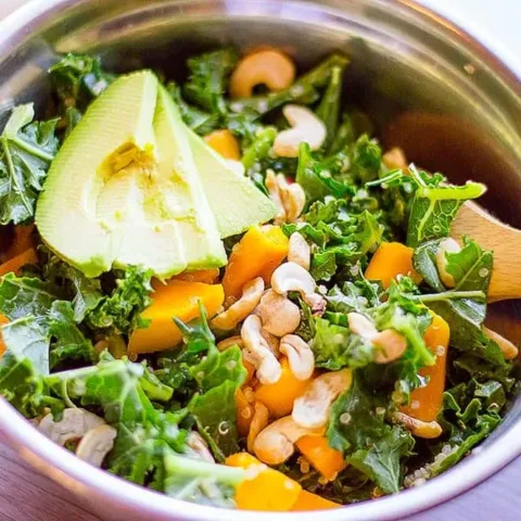 Image for Kale, Mango and Quinoa Salad with Cashews