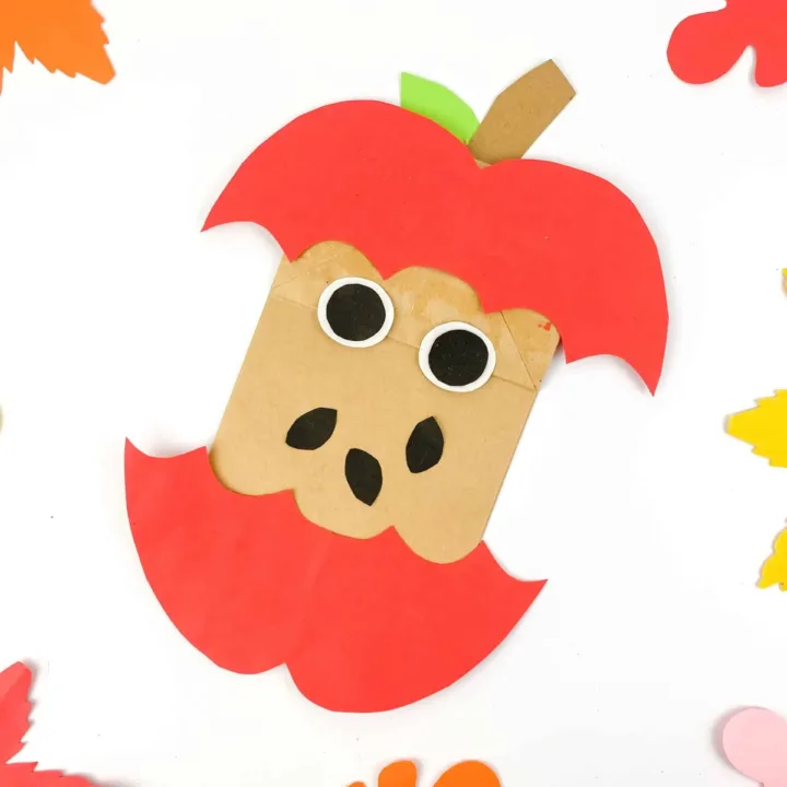 Image for Easy Paper Bag Apple Craft