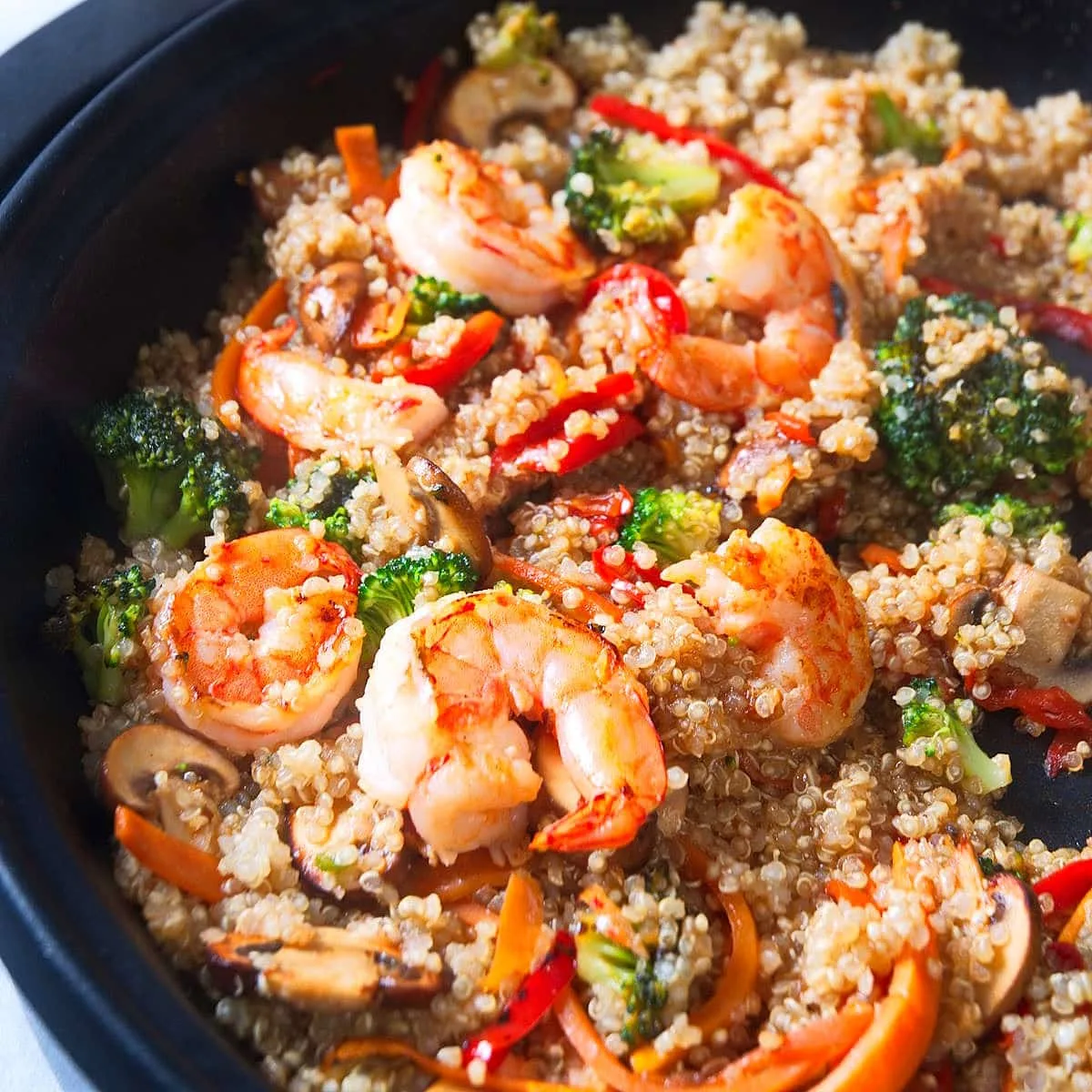 Image for Quinoa Stir Fry (w/ Shrimp & Veggies)
