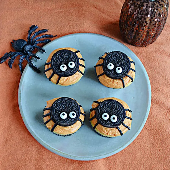 Image for Easy Spider Cupcakes