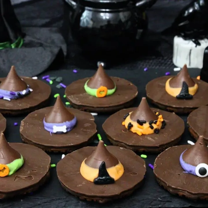 Image for Witch Hat Cookies: Cute No Bake Halloween Treat!