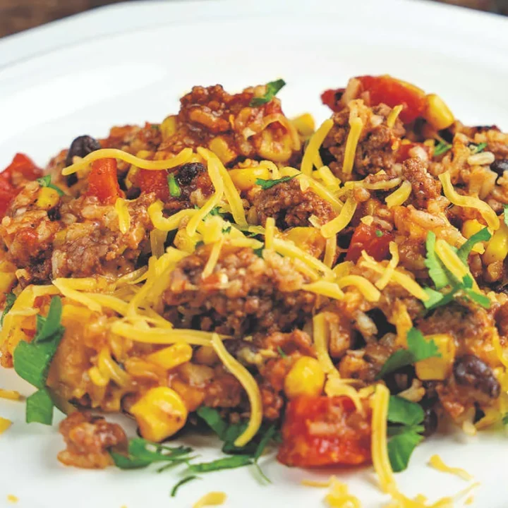Ground Beef Enchilada Casserole