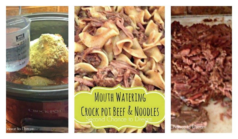 Image for Mouthwatering Crock Pot Beef & Noodles