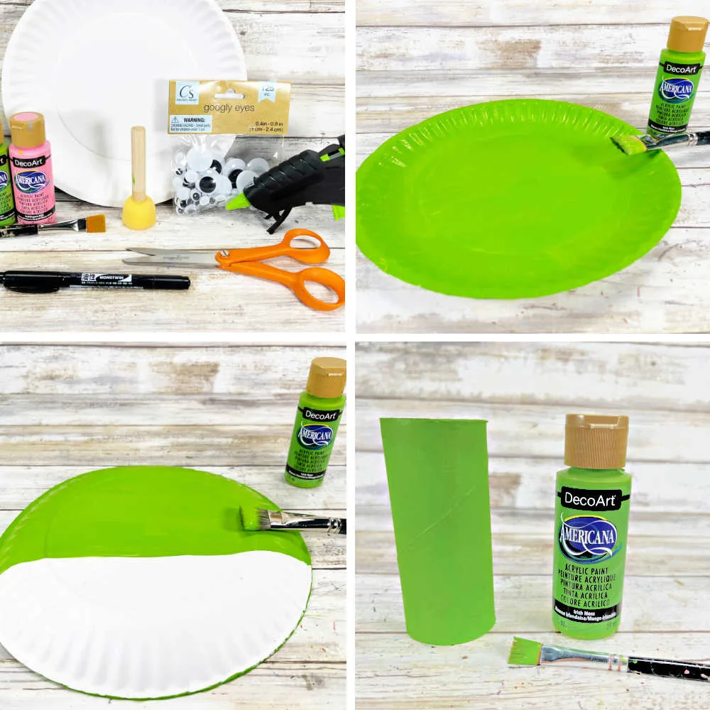 How to Make Paper Plate Dinosaur Craft for Kids