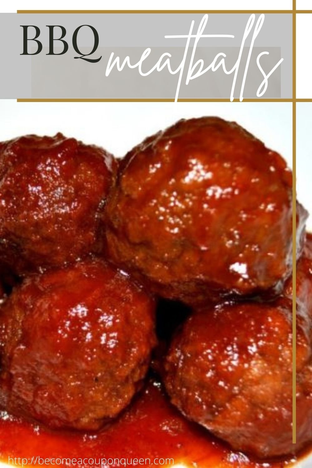 Image for BBQ Meatballs – A Quick & Easy Crockpot Recipe