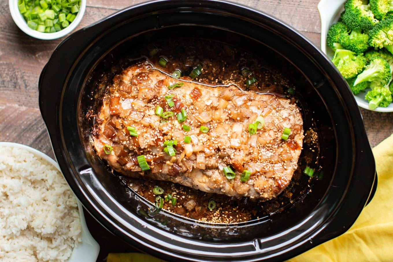 Image for Slow Cooker Brown Sugar Sesame Pork Loin