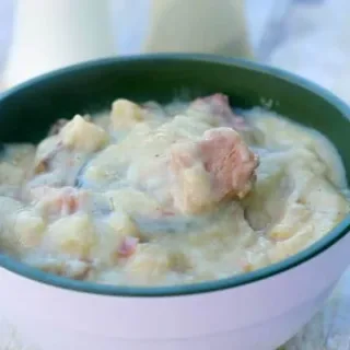 Image for Crockpot Potato Soup Recipe: Hearty Ham and Potato