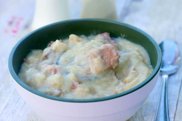Image for Crockpot Potato Soup Recipe: Hearty Ham and Potato
