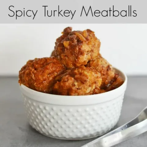 Image for Gluten Free Sweet and Spicy Crock Pot Turkey Meatballs