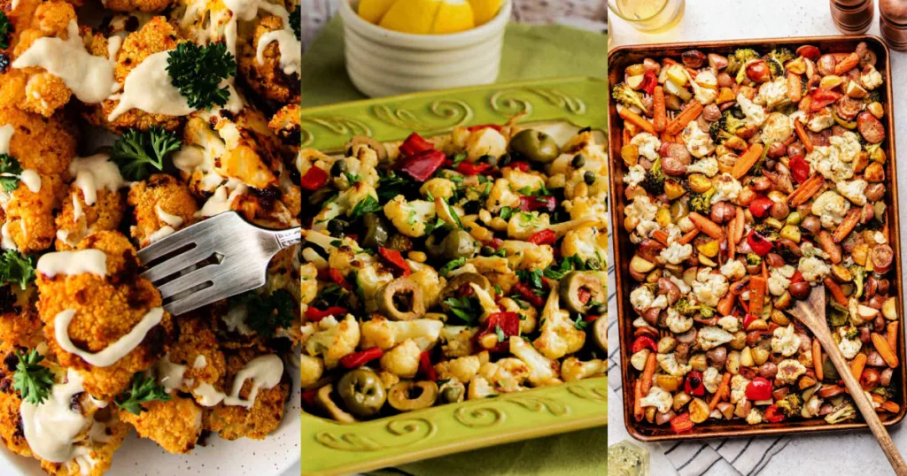 Mild, versatile and easy to season, cauliflower recipes pair well with bold flavors and simple sides that bring balance and variety to the table.