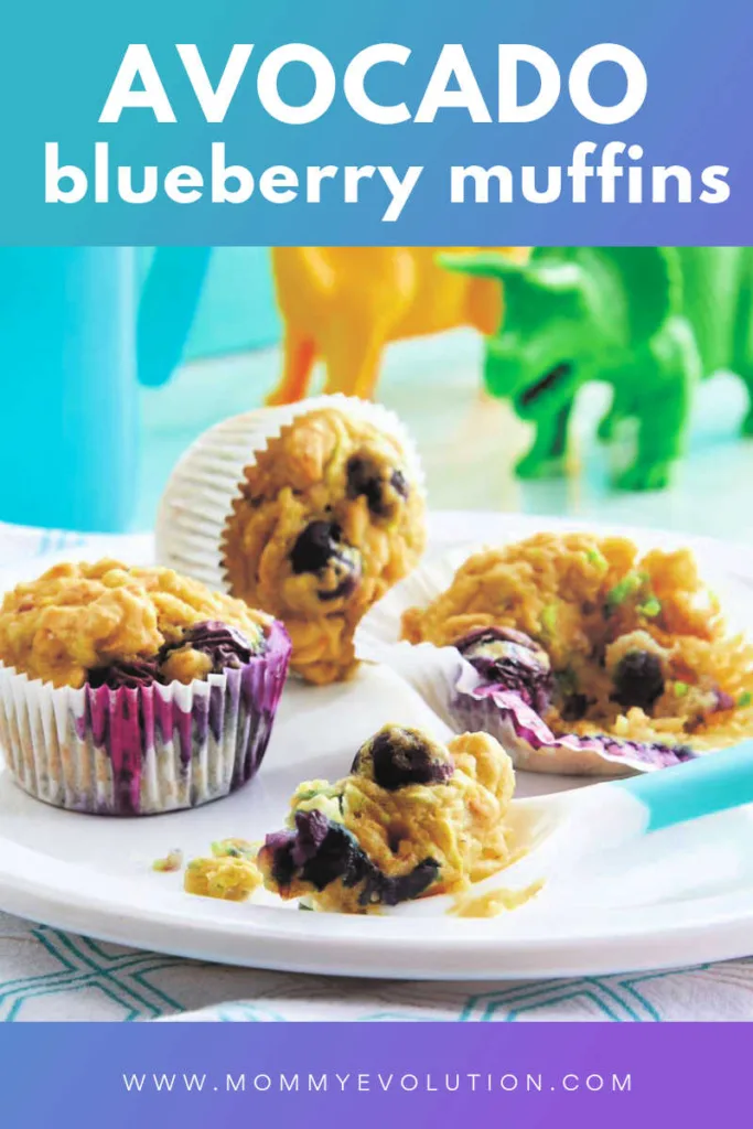 Avocado Blueberry Muffins deliver moist, tender muffins with naturally creamy texture from avocado, gentle sweetness from banana and juicy bursts of blueberries in every bite.