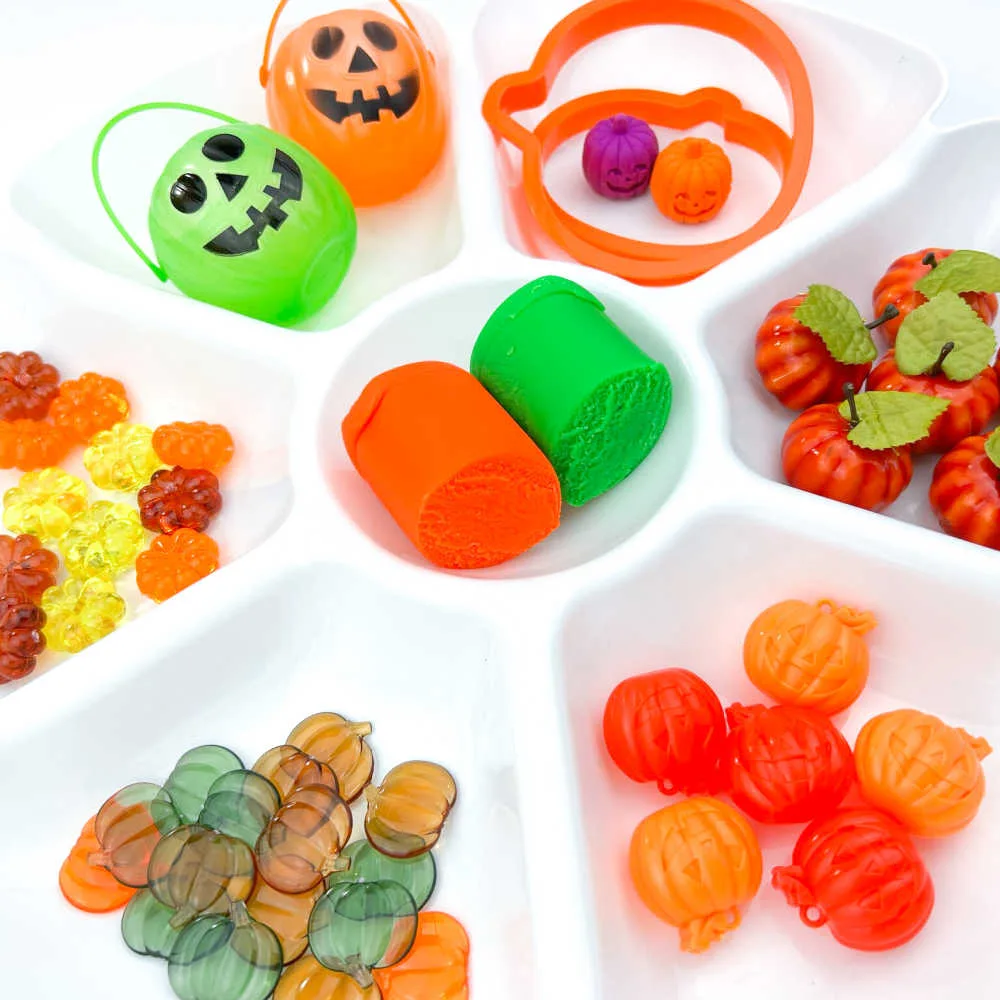 Here are activities that pair perfectly with the Pumpkin Invitation to Play -- a hands-on sensory setup where kids explore textures, tools and fall-themed imaginative play.