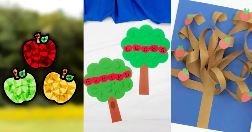These apple-themed crafts and activities combine hands-on creativity with playful learning, making them a fun way to celebrate fall and explore early learning concepts.