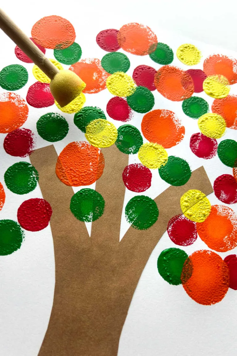 Fall Tree Painting Craft