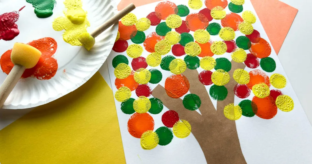 This fall tree painting craft blends creativity, skill-building and seasonal fun into a project kids love to make and parents love to display.