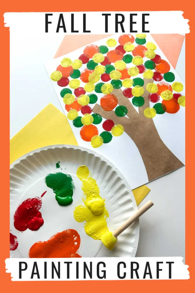 Celebrate the beauty of autumn with this Fall Tree Painting Craft, a colorful and hands-on activity perfect for kids.