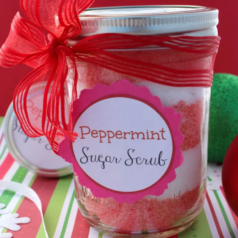 This homemade sugar scrub combines exfoliating sugar with moisturizing oils to create a refreshing skincare treatment that feels festive and luxurious.