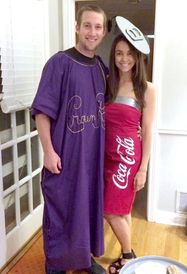 Image for Crown and Coke Couples Costume