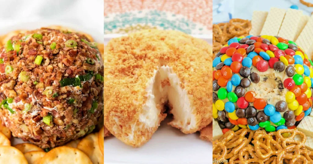 These cheese ball recipes combine creamy textures with flavorful mix-ins to create crowd-pleasing appetizers that are perfect for entertaining.