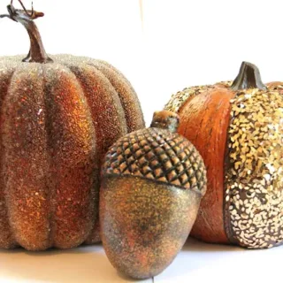 Image for Metallic Gold Pumpkins