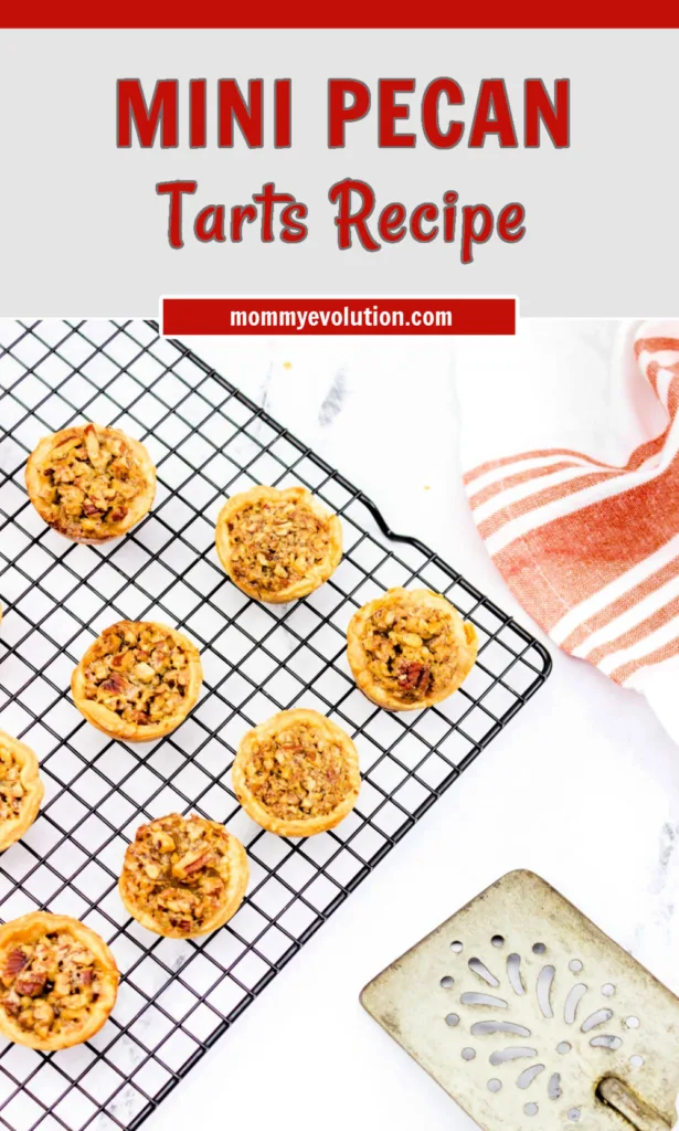 Mini Pecan Tarts bake into buttery, bite-sized treats filled with a rich, caramel-like pecan filling and crisp golden crust.