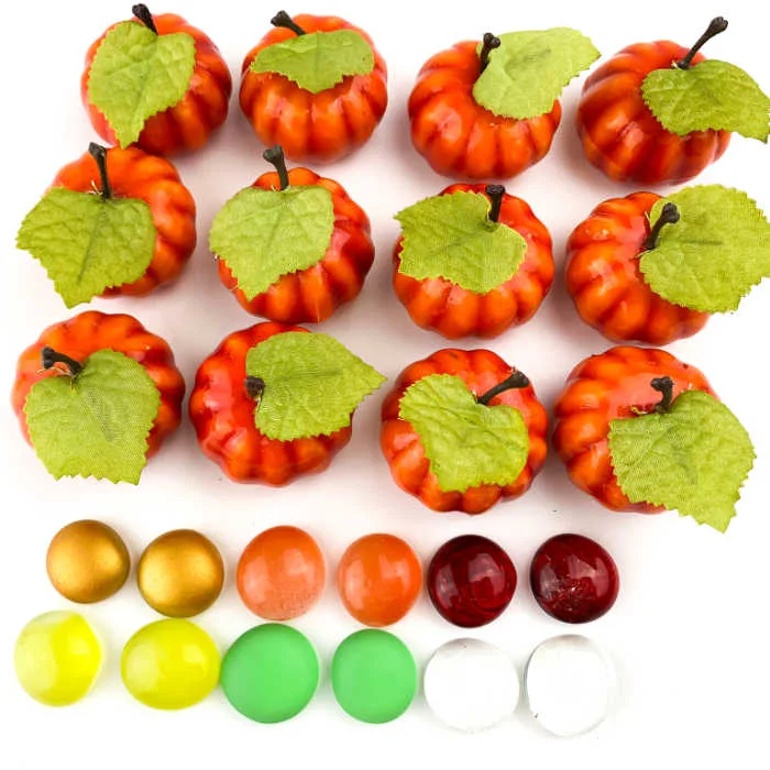 pumpkin patch color matching game supplies
