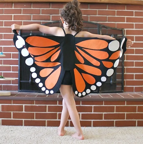 Image for DIY Felt Monarch Butterfly Wings Tutorial