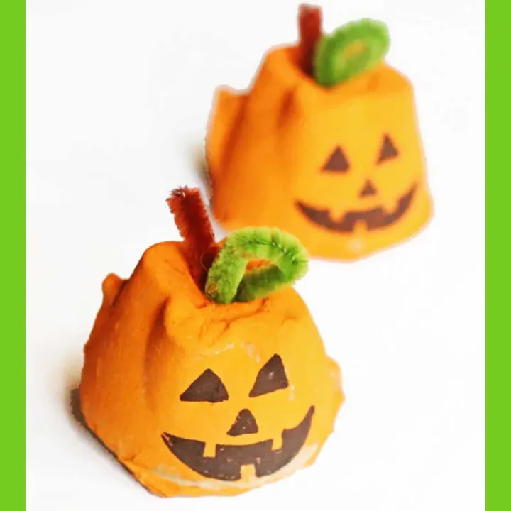 Image for Egg Carton Pumpkins