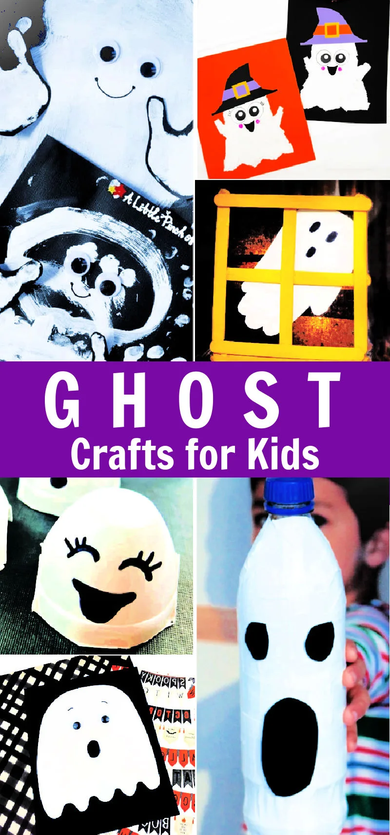 Halloween Ghost Crafts for Kids