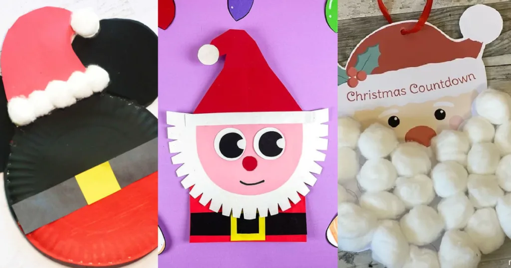 These Santa crafts bring festive holiday cheer to life with hands-on projects that spark creativity and excitement during the Christmas season.