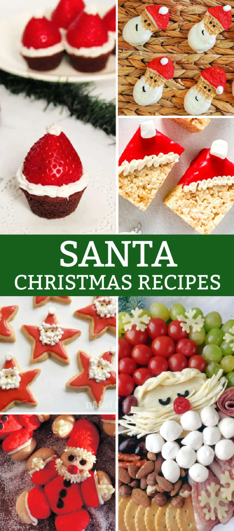 Christmas Santa Themed Food