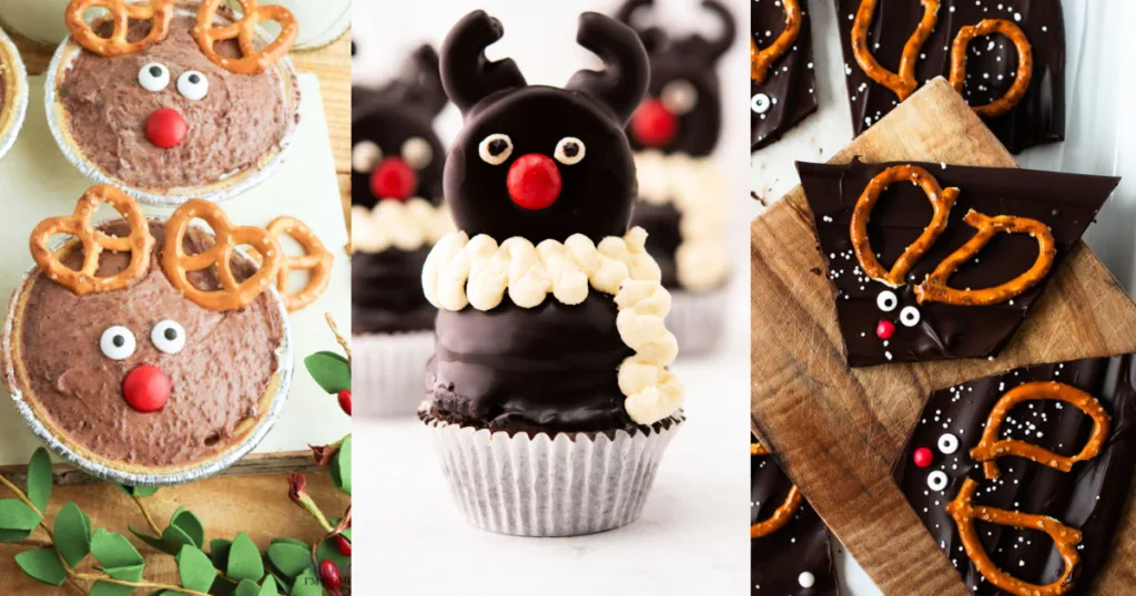 These playful reindeer treats turn simple ingredients into festive holiday creations that bring fun, creativity and sweetness to your Christmas celebrations.